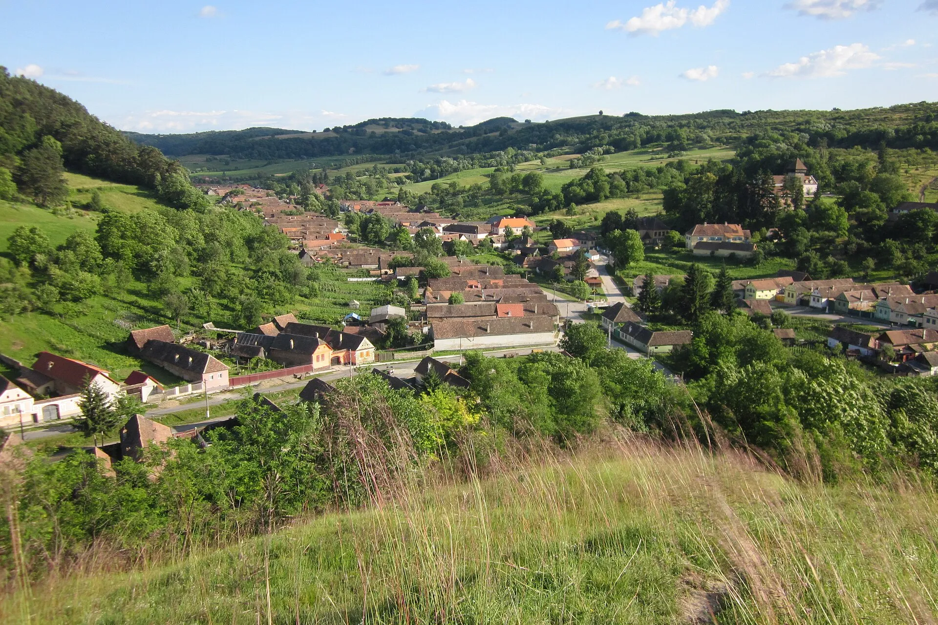 Centrul istoric al satului Mălâncrav