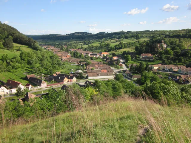 Centrul istoric al satului Mălâncrav