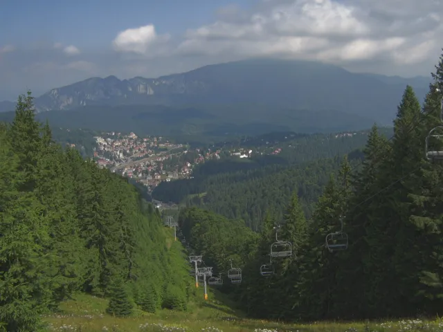 Predeal și Muntele Postăvarul