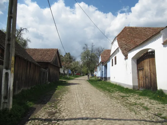 Uliță în Viscri